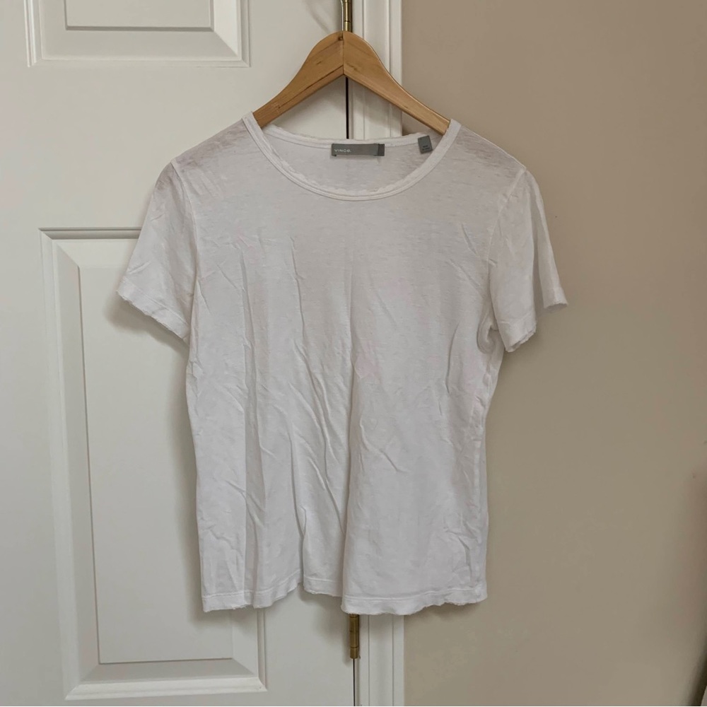 Vince White Top